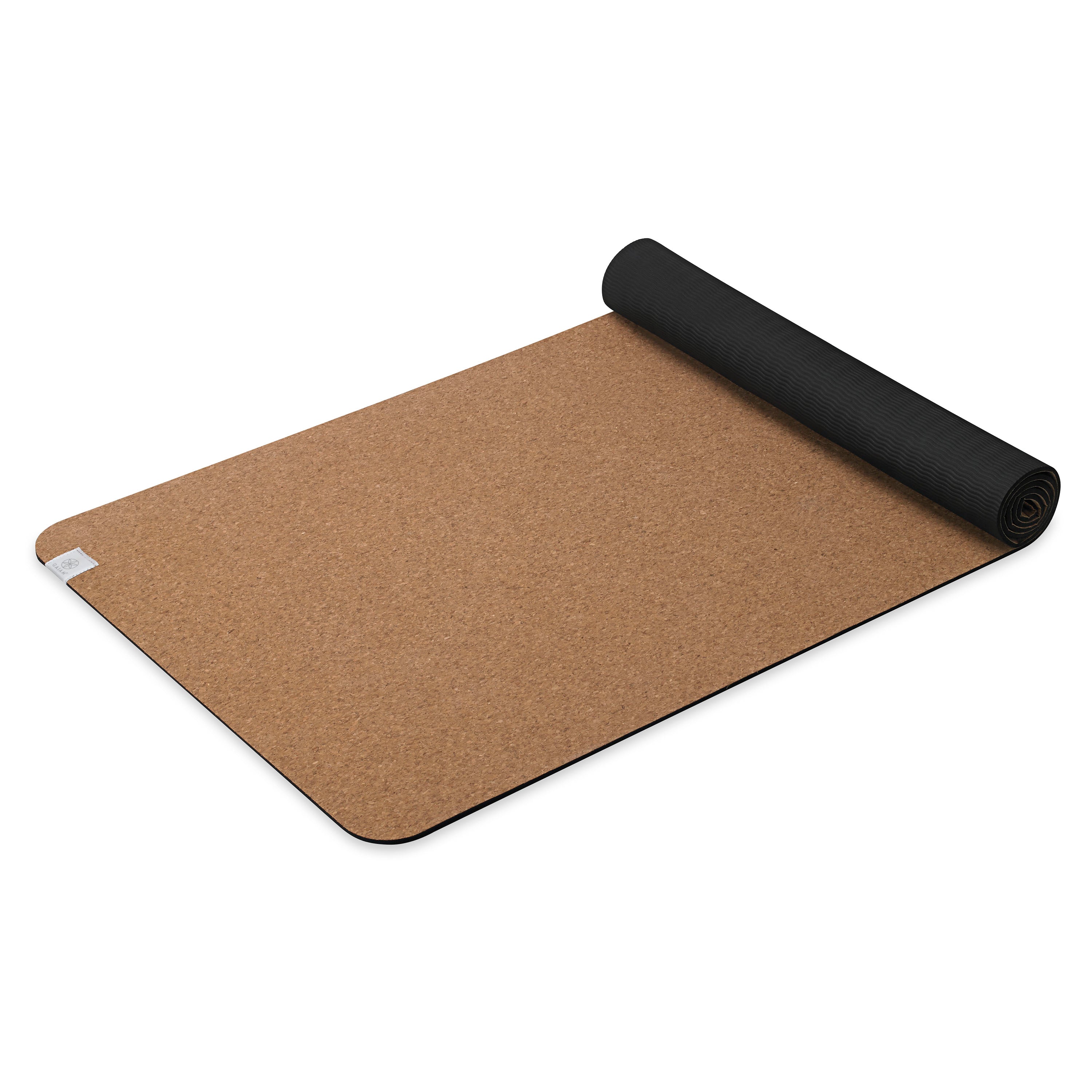 Performance Cork Yoga Mat (5mm) angled